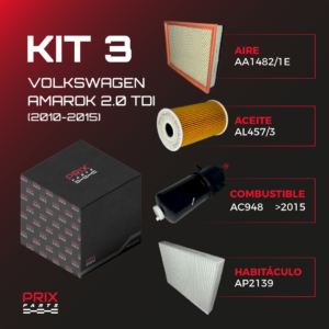 Kit 3 - Volkswagen Amarok 2.0 TDI (2010-2015)