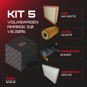 Kit 5 - Volkswagen Amarok 3.0 V6 2016