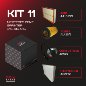 Kit 11 - Mercedes Benz Sprinter 315-415-515