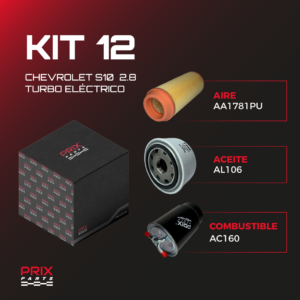 Kit 12 - Chevrolet S10 2.8 Turbo Eléctrico